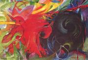 Franz Marc Fighting Forms (mk34) oil